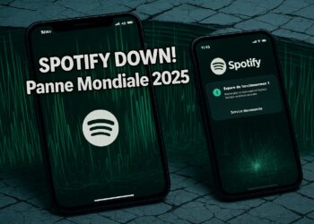 Spotify panne 2025