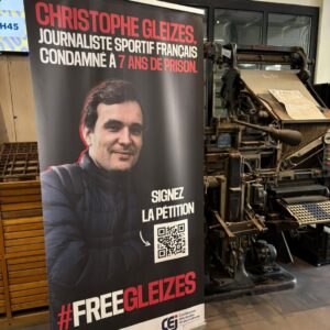 Christophe Gleizes prison